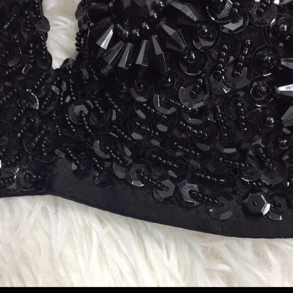 Black BEADED Madonna...Selena BRA!!!  AMAZING!!!! - Picture 14 of 15